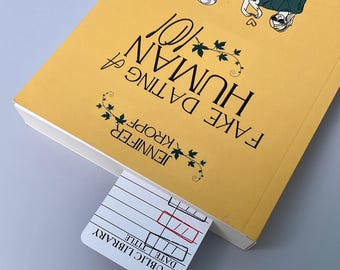 Ręcznie robiona zakładka do książki bibliotecznej „Opóźniona karta”: prezent dla czytelnika
