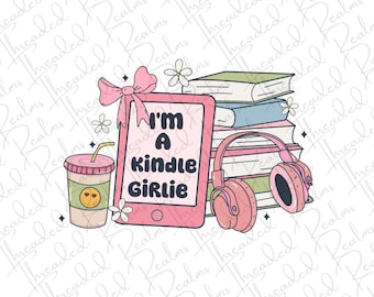 I'm A Kindle Girlie Sticker