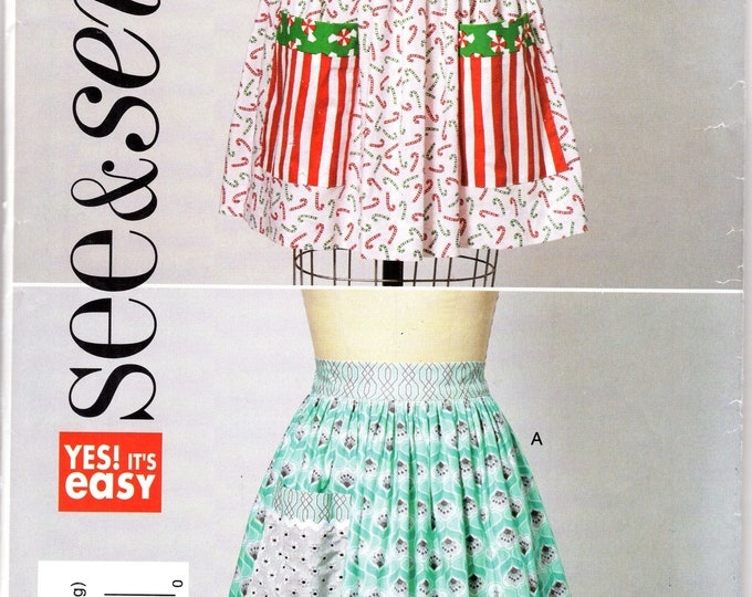 Apron Pattern See & Sew Pattern B6513 Etsy