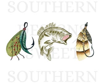 Niños pescando, acuarela, cuadros vichy, PNG, archivos digitales