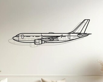 Airbus CC-150 Polaris Silhouette Metal Wall Decor, Pilot Gift