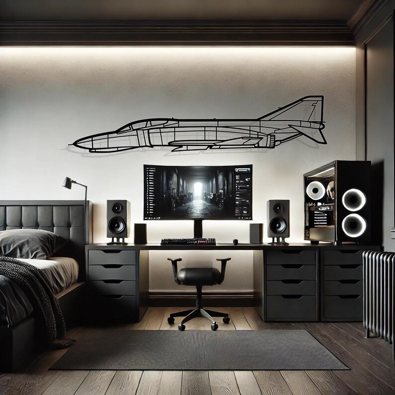 Custom Airplane Metal Wall Art, Plane Metal Sign, Pilot Gifts, Aircraft