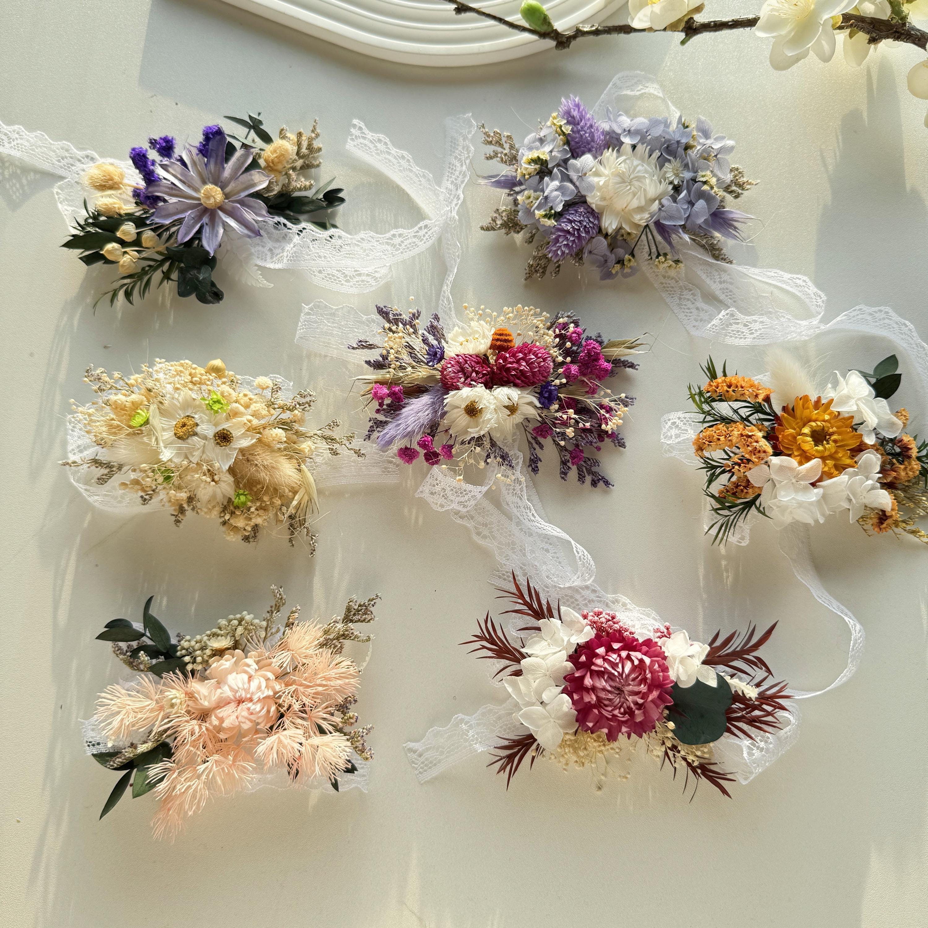 Dry Flower Corsage - Etsy Canada
