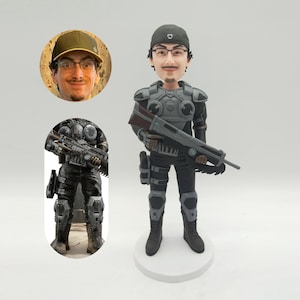 Custom Soldier Bobblehead Figurine: Personalized Memorial Gift