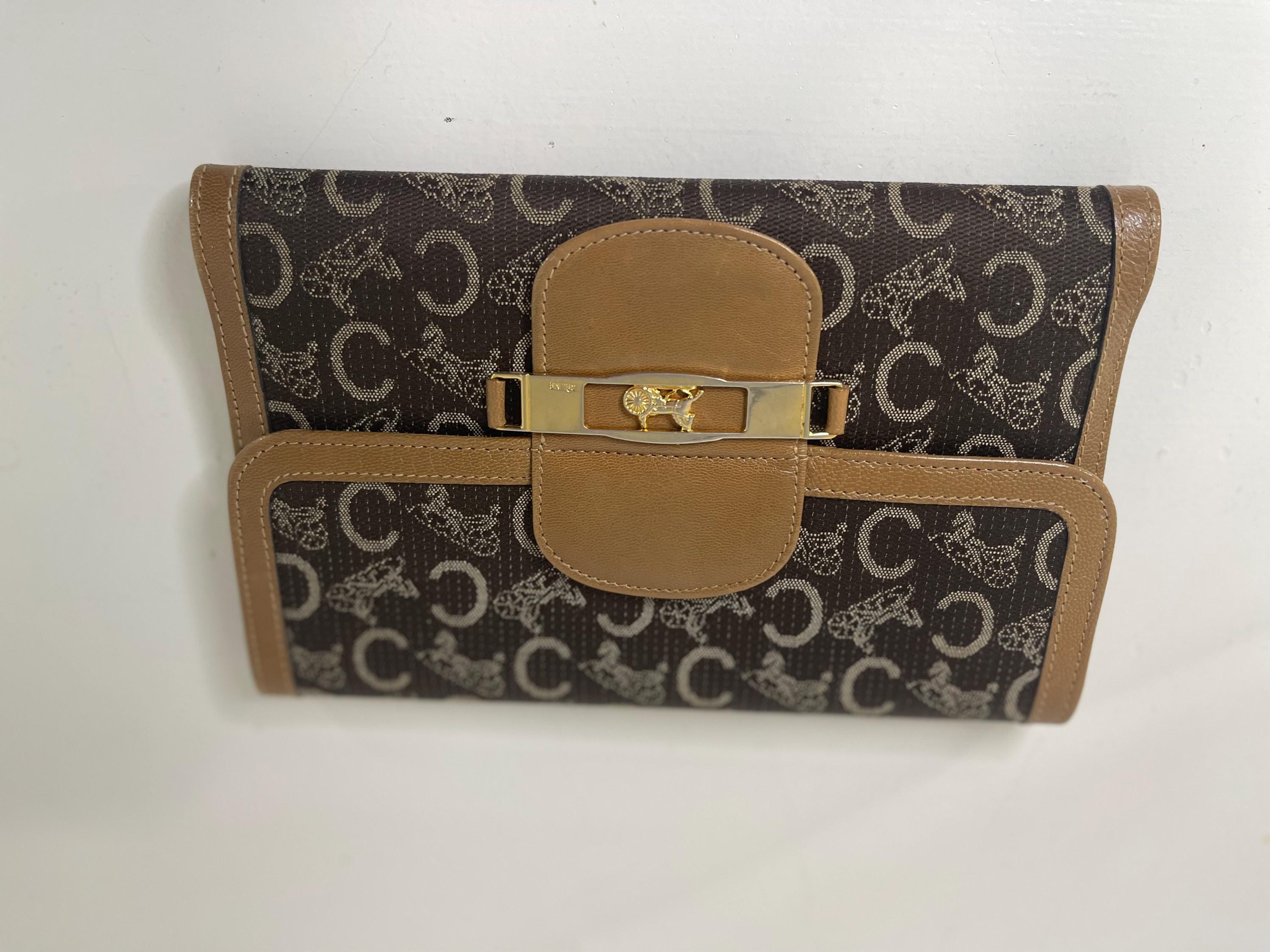 Vintage Celine Wallet - Etsy