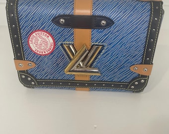 Authentic Louis Vuitton Epi Denim Twist
