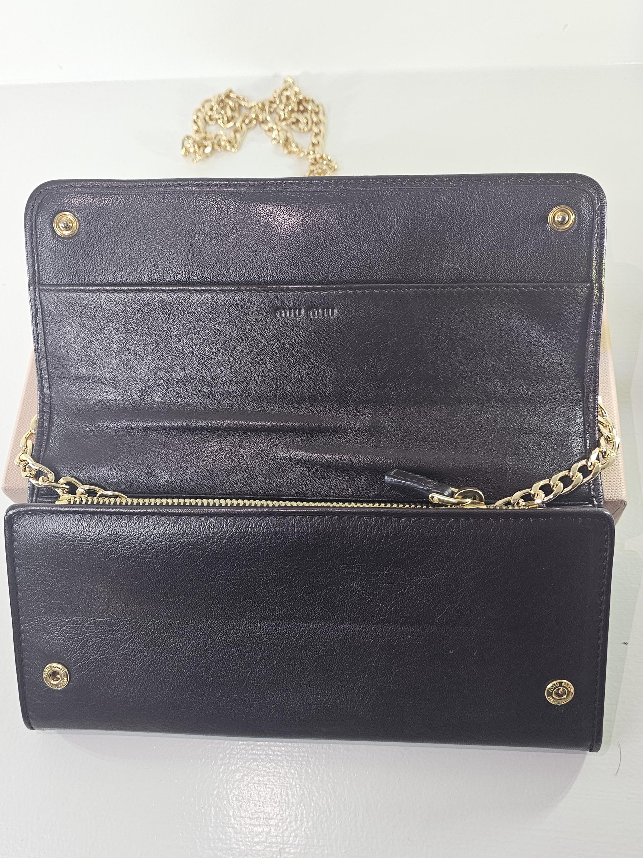 Authentic Miu Miu Studded Long Wallet - Etsy Authentic Miu Miu Studded Long Wallet - Etsy