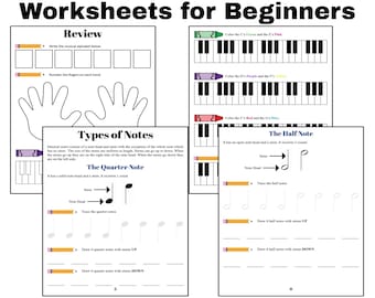 Essential Music Theory Worksheets for Beginners