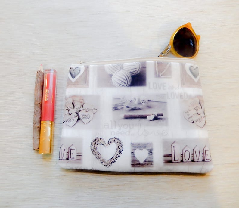 Mothers Day Gift/ Gift for Her/ Gift for Mom/ Best Friend Gift/ Pencil Case/ Teacher Gift/ Girlfriend Gift/ Make Up Bag/ Sister Gift/ Pouch image 1