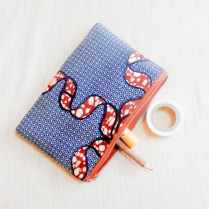 African Print Make Up Bag/ Gift for Her/ Mothers Day Gift/ Pencil Case/ Zipper Pouch/ BFF Gift/ Coworker Gift/ Gift for Women/ Wife Gift