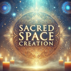 Sacred Space Creation Guide: Cleansing, Blessing, Charging (PDF Book)