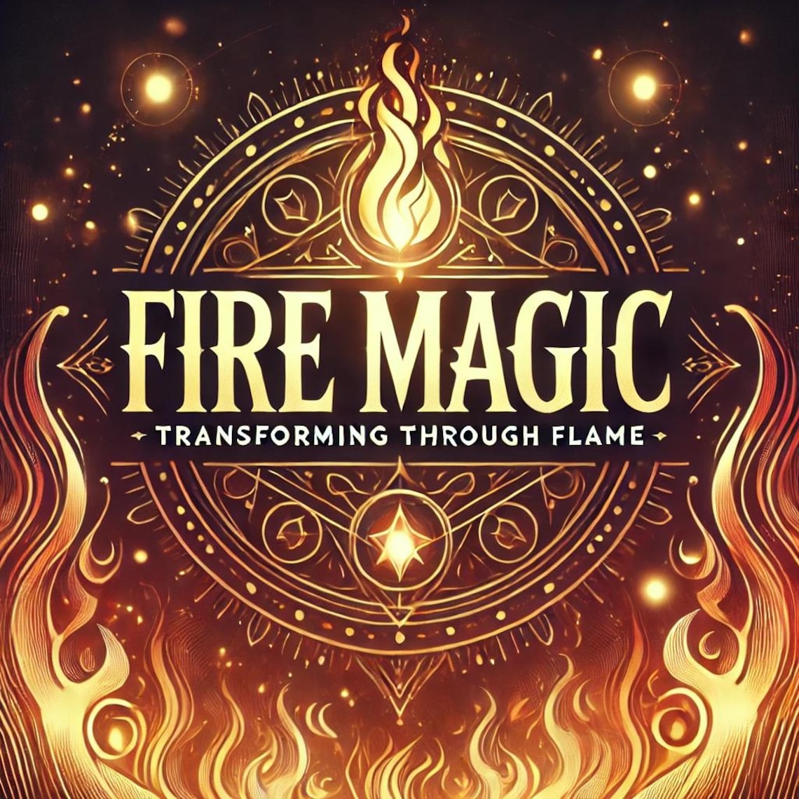 Fire Magic: Ignite Transformation and Manifestation - PDF Book - Etsy