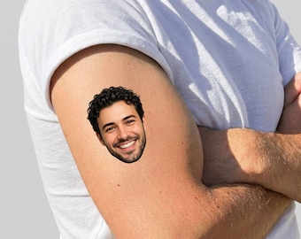 Funny Custom Temporary Tattoos,  Bachelorette & Graduations, Personalized Favors for Birthdays, Custom Photo Tattoos