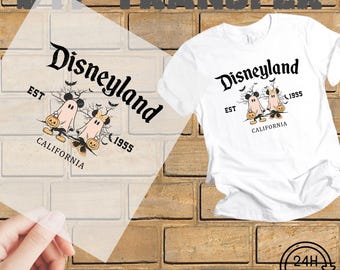 Disneyland Halloween, Ready to Press, DTF Transfer, Heat Transfer, Halloween Tee, Halloween Unique, Disney Family Shirt, Pumpkin Spice Shirt