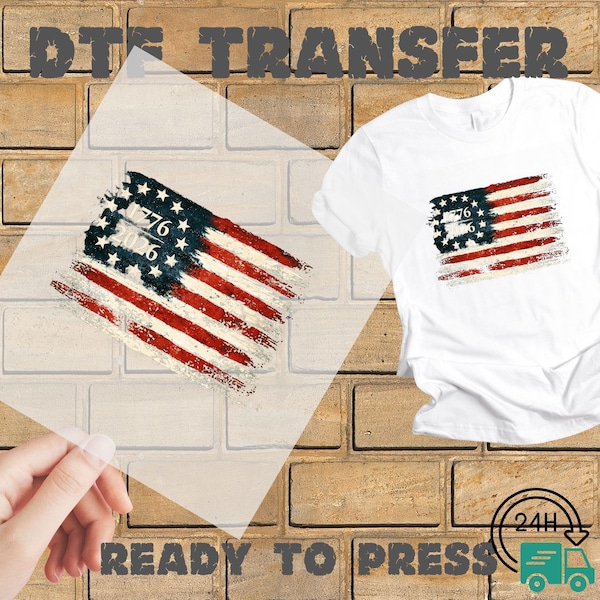 America 250 Years of Freedom Dtf Transfer, USA Flag Dtf, Independence Day, 1776-2026 Ready to Press, USA 250th Anniversary DTF Transfer