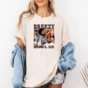 Comfort Colors Chris Brown Graphic Tee - Breezy Bowl XX Concert
