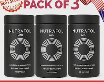 pack of 3 Men's Hair Growth Total 360 Capsules Exp 06/2027 ship from USA
