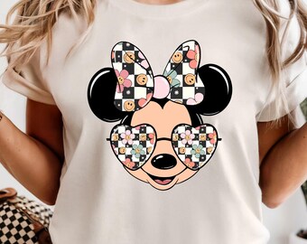 Comfort Colors® Retro Minnie Tee, Disney Minnie Mouse Shirt, Disneyland Trip Shirt, Disneyland Family Matching Shirt, Minnie Lover Gift Tee