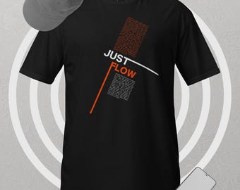 JUSTFLOW Kurzarm-Unisex-T-Shirt