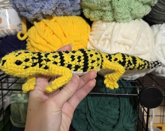 Crochet Leopard Gecko