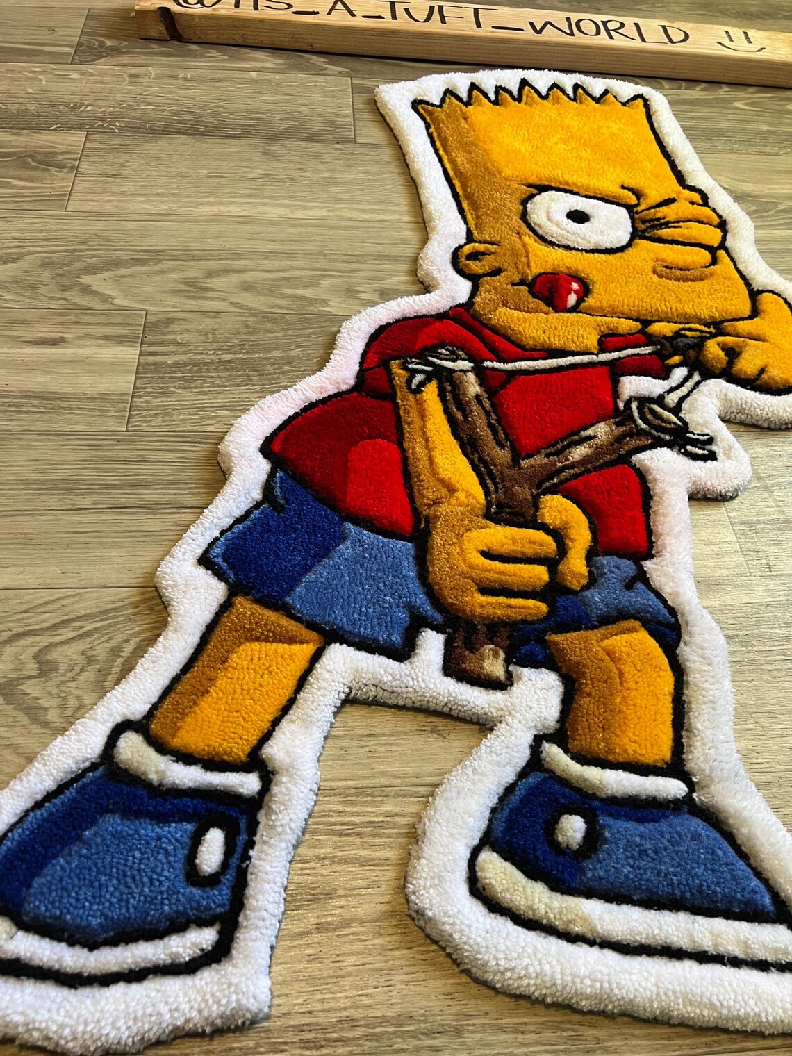 Astroy Boy Rug Hand-tufted Yellow Spiky-haired Boy Rug: Pop Art Home Decor - Etsy
