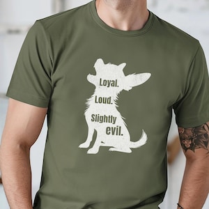 Funny Chihuahua T-Shirt, Meme Chihuahua Graphic Tee, Chihuahua Humor Shirt for Her Him, Sassy Chi Energy Gift, Hilarious Chihuahua Meme Tee