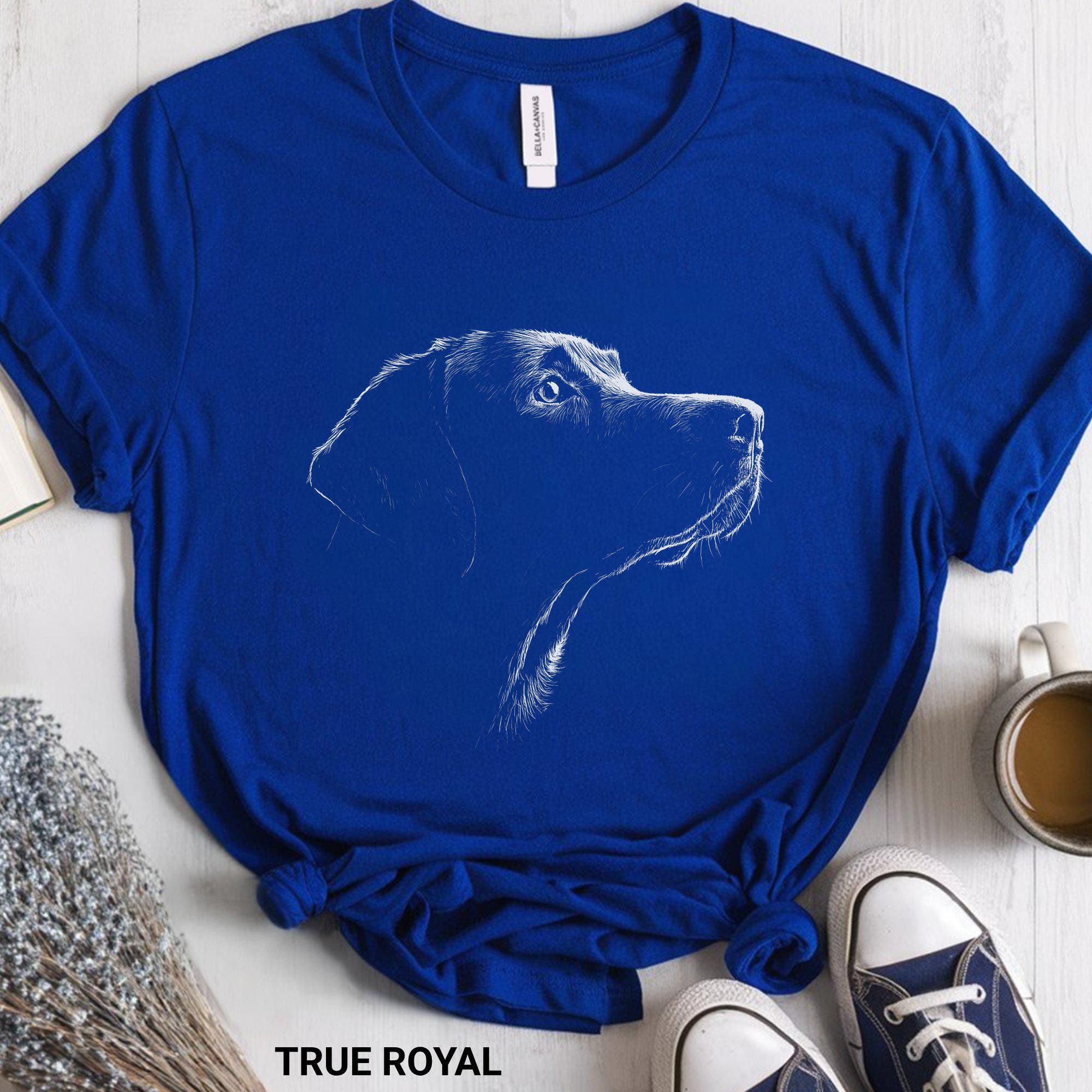 Labrador Retriever T-shirt, Black Lab Dog Shirt for Dog Lovers, Lab Mom ...