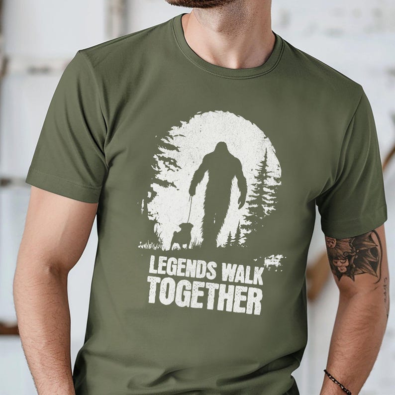 Bigfoot Pug T-Shirt