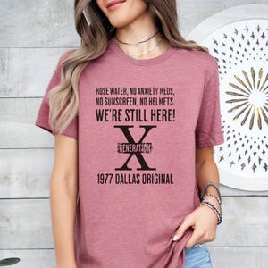custom gen x shirt