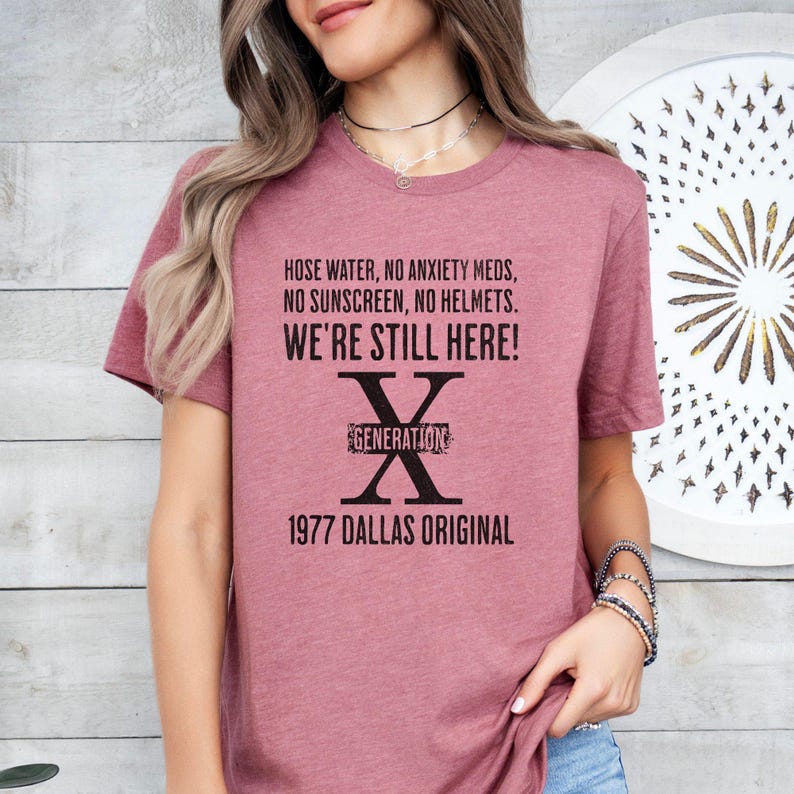 custom gen x shirt