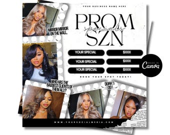 Prom Flyer: Prom Season Specials