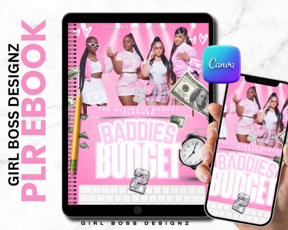 PLR Budget Ebook: Done For You Money Planner (Digital Book)