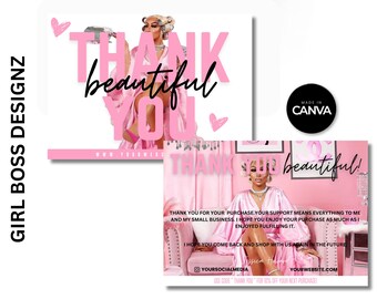Hair Thank You Card Design: Hair Care Tips (Digital)