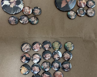Tim Mcgraw Country Rock singer Pinback Lot 30 Buttons Pins