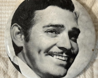 Clark Gable Gone With The Wind Pinback Lot 3 Buttons Pins
