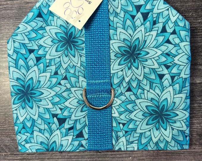 Featured listing image: Turquoise print Dog Harness Vest