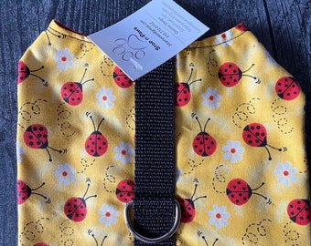 Ladybugs Dog Harness Vest