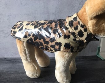 Oil Cloth Dog Coat - Etsy