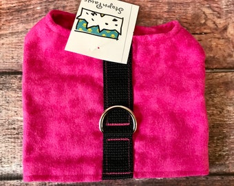 Pretty in Pink Dog Harness Vest