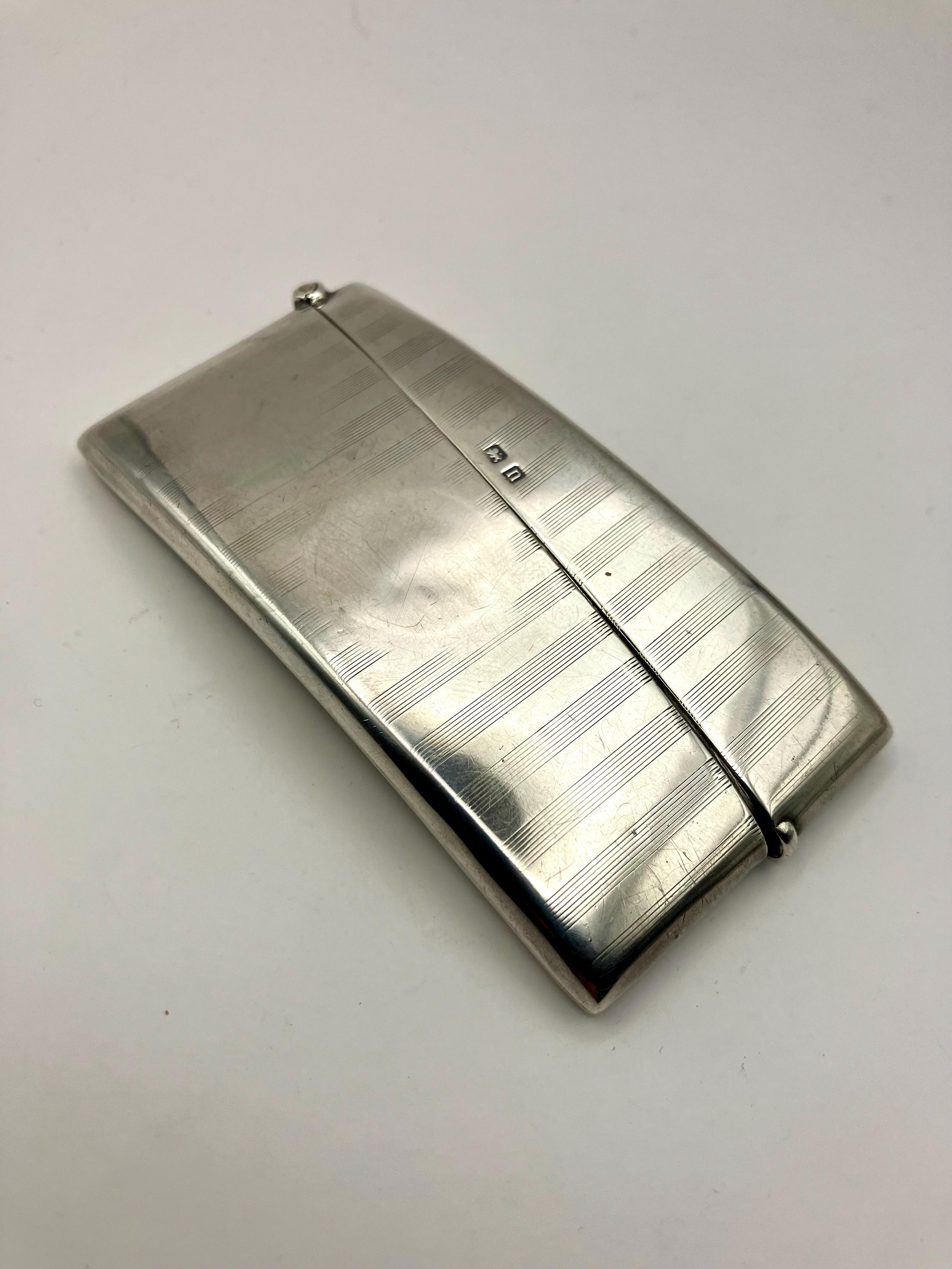 Japanese Cigarette Case Sterling Silver - Etsy