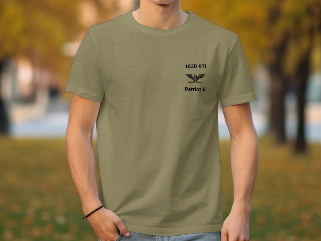 Wood Modern Tartan - Military T-Shirt main image 1