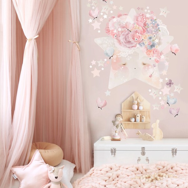 Wall Decals Stars Etsy