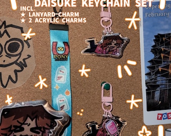 daisuke lanyard/charm set | mouthwashing