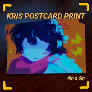 KRIS POSTCARD PRINT || 4x6in, mspaint