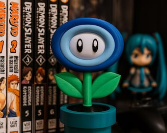Nintendo Inspired Ice Flower With Warp Tunnel Hidden Compartment