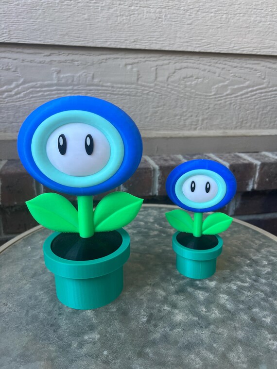 Nintendo Inspired Ice Flower With Warp Tunnel Hidden Compartment