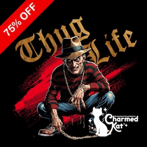 Thug Life Halloween png, Thug Life png, Halloween Horror png, Camiseta Halloween Horror, Halloween Sublimación png, Halloween Killers png, cápsula