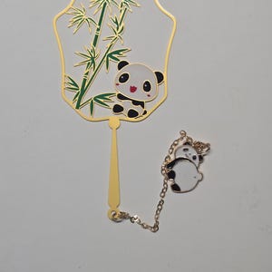 Metalic Panda Bookmark