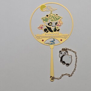 Metalic Panda Bookmark