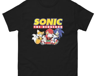 ソニック・ザ・ヘッジホッグ ユニセックス クラシックTシャツ